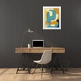 thumbnail image 3 of Prime, Marcus 15x18 White Modern Wood Framed Museum Art Print Titled - Vibrant Theory 1, 3 of 4