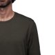 thumbnail image 3 of Playera Manga Larga Para Hombre De Algodón Pima y Tela Spandex Unbranded Co Long Sleeve Crew Neck Dark Olive 2XL, 3 of 6