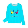 thumbnail image 4 of Bnwani Long Sleeve Toddler Shirts Boys Crew Neck Casual Cute Tops 3-4t, 4 of 5
