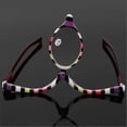 thumbnail image 3 of 2 Pack Magnifying Makeup Glasses Eye Make Up Spectacles Flip Down Lens Folding Cosmetic Womens Reading Glasses +2.50, 3 of 5