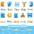 thumbnail image 3 of Paquete de pegatinas con números y letras para entrenamiento de niños, 50 unidades, 3 of 3