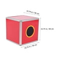 thumbnail image 2 of FUTUREORYY donation box fundraising Square Raffle Box Red Acrylic 1Pcs, 2 of 6
