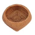 thumbnail image 2 of Rattan Basket, Simple Wide Applications Durable Hand Woven Rattan Storage Basket  For Dining Room S,M,L, 2 of 8