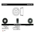 thumbnail image 3 of Centric Parts 122.67021 Brake Drum Fits select: 1997-2006 JEEP WRANGLER / TJ, 1990-1995 JEEP WRANGLER / YJ, 3 of 3