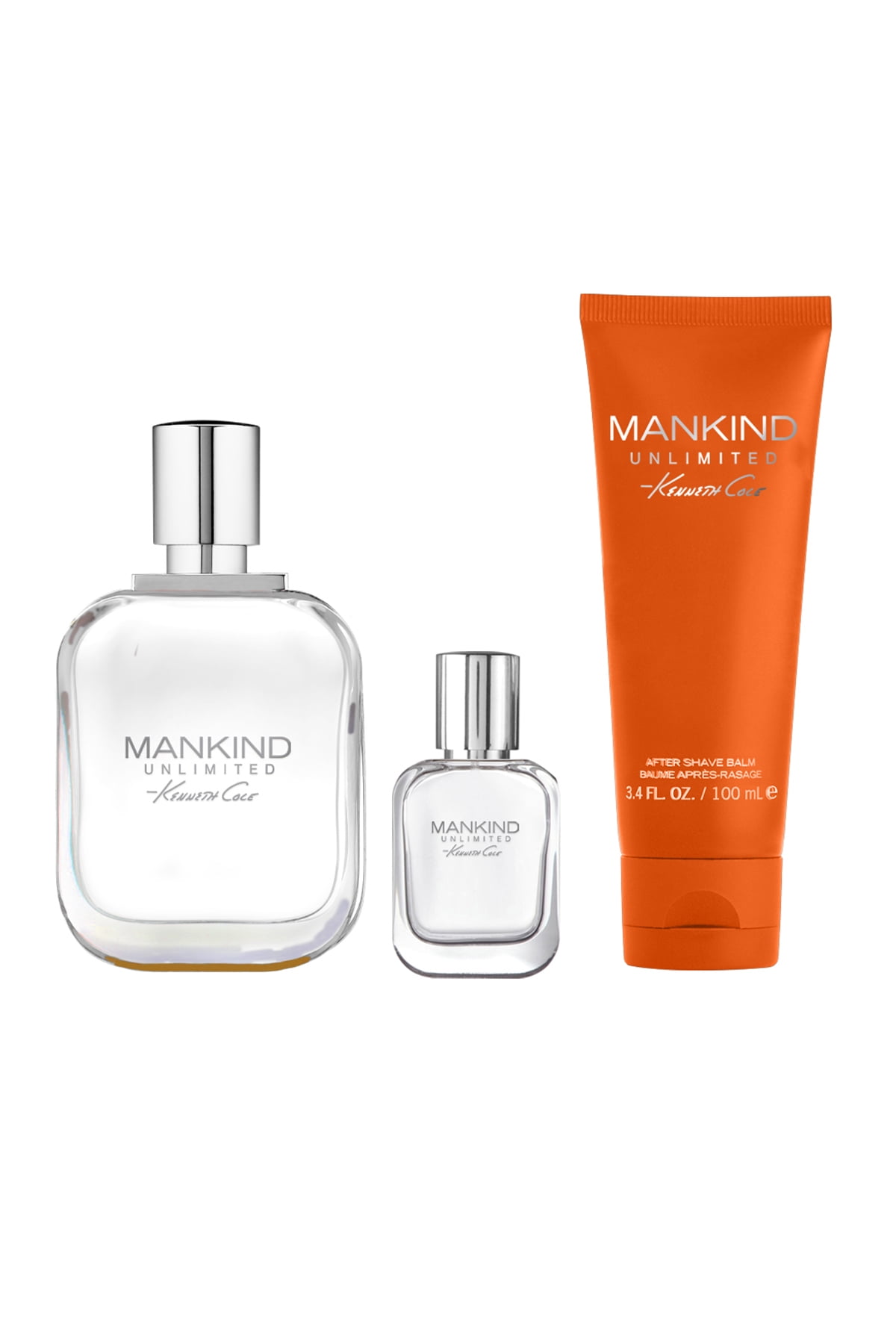 Kenneth Cole Mankind Unlimited Eau de Toilette, Cologne Gift Set for Men, 3.4 oz
