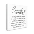 thumbnail image 4 of Laundry Prayer Phrase Bathroom Housework Humor Religious Gallery-Wrapped Canvas Print Wall Art, 17x17, 4 of 5