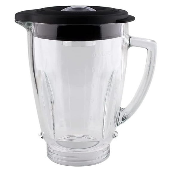 Premium Replacement 6-Cup Blender Glass Jar Compatible with Pro 1200 Blender