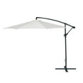 thumbnail image 2 of Canddidliike Patio Market Umbrella Outdoor Table Umbrellas, Offset ​Hanging Umbrella Market Center Umbrellas - Beige, 2 of 10
