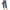 A Blue, variant on DOKOTOO Wide Leg Jeans for Women Loose Fashion High Waisted Straight Wide-Leg Denim Pants Casual Irregular Raw Hemline Baggy Stretch Jeans Black US 16