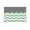 Gray green gray, variant on Grey Chevron Sun Shade Sail 6.5'x10' Rectangle Outdoor Shade Canopy, Geometric Orange Print Wavy Striped White Porch Shades Outdoor Sun Blocking Screen, Sunshade Cloth Covers for Patio/Deck/Garden