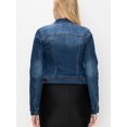 thumbnail image 5 of FashionMille Women's Classic Casual Stretch Fit Denim Jean Jacket, 5 of 5