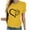 Yellow, variant on Alkepwun Heart Print T Shirt for Women Cute Love Heart Graphic Tees Funny Print Shirts Short Sleeve Casual Summer Vacation Tee Tops
