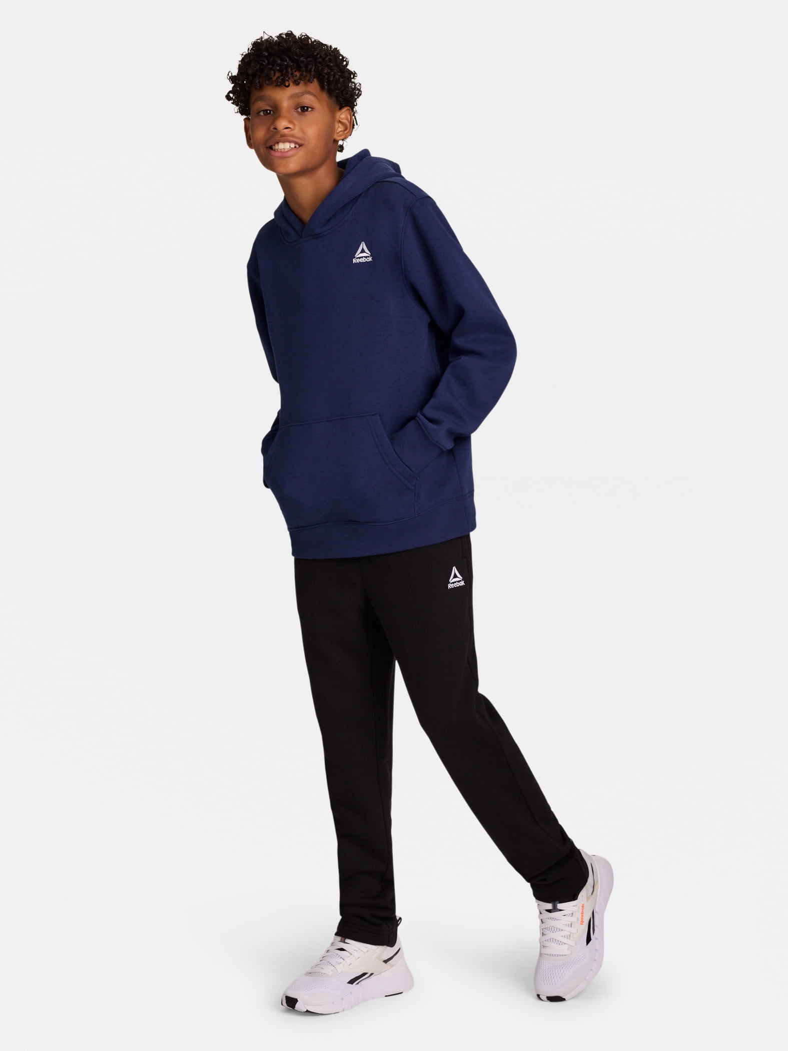 Reebok Boy's Game Day Fleece Open Leg Pant, Sizes 4-18