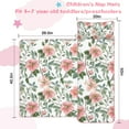 thumbnail image 5 of Pioneer Flower Floral Print Pattern Toddler Nap Mats for Kids Preschool,Sleeping Mat Bag or Kids,Toddler Sleeping Bag,Toddler Nap Mat or Daycare, 5 of 6