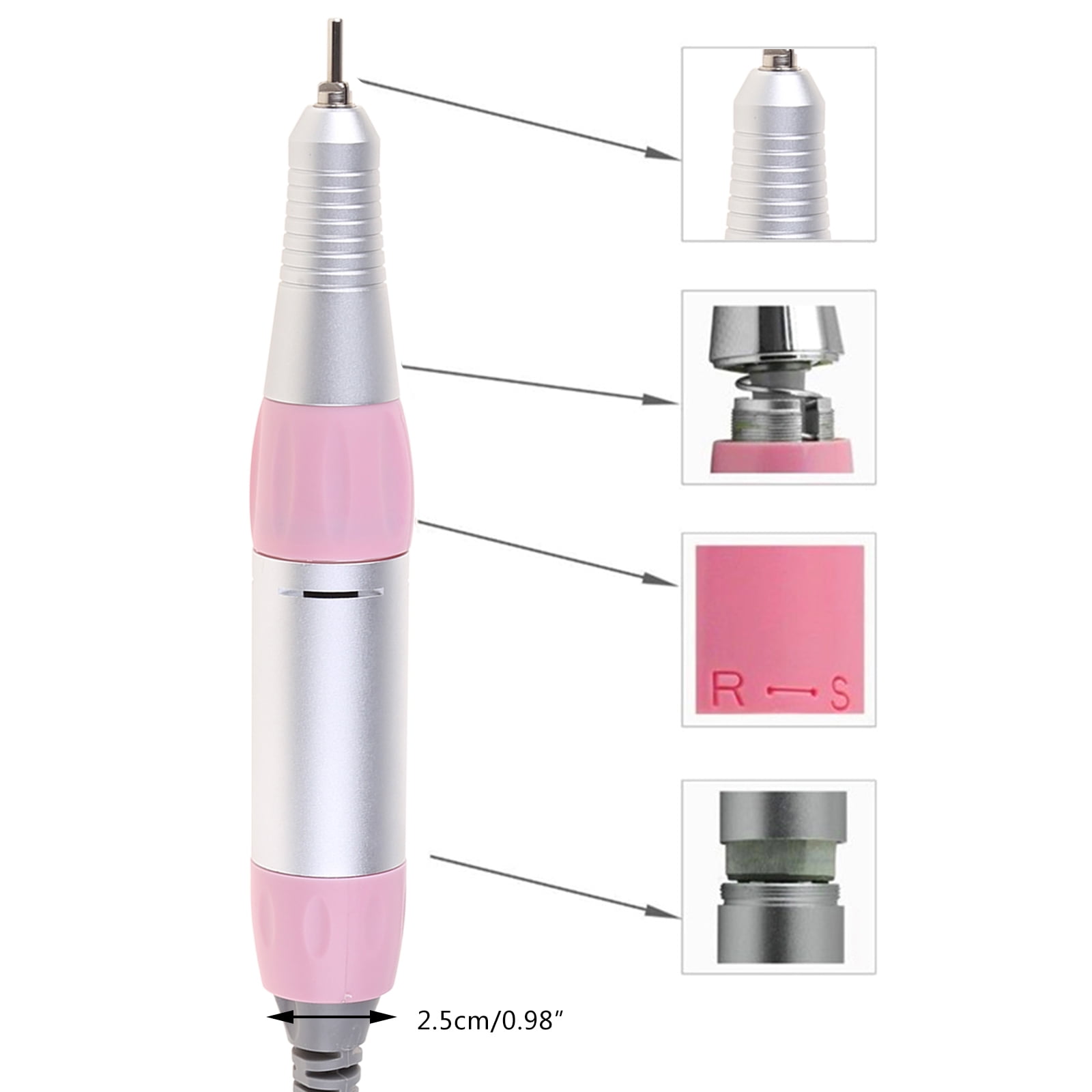 Mini Nail Drill Machine For Manicure Pedicure Professional Electric Electric Nail Manicure Tools Pedicure File Polisher