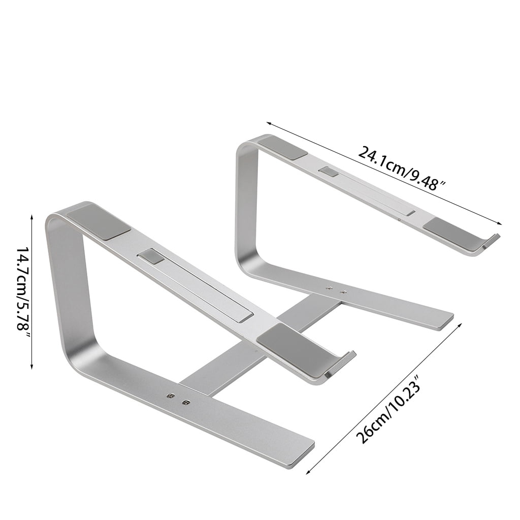 Aluminum Laptop Stand for Desk Compatible for Mac for MacBook Pro Air for Apple