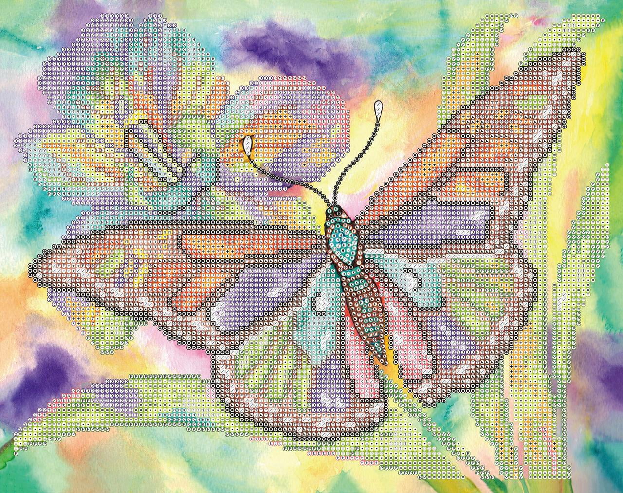 DIAMOND DOTZ® Watercolor Butterfly Special Edition Diamond Painting Kit