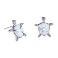 thumbnail image 1 of Lindo Exquisito Opal Turtle Pendientes Regalo para Mujeres Chicas Pendientes de moda, 1 of 4
