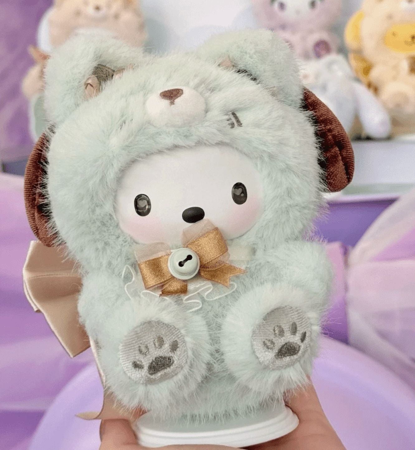 SLRTATOY Sanrio Characters Fox Island Series Plush Blind Box Confirmed Figure Toy