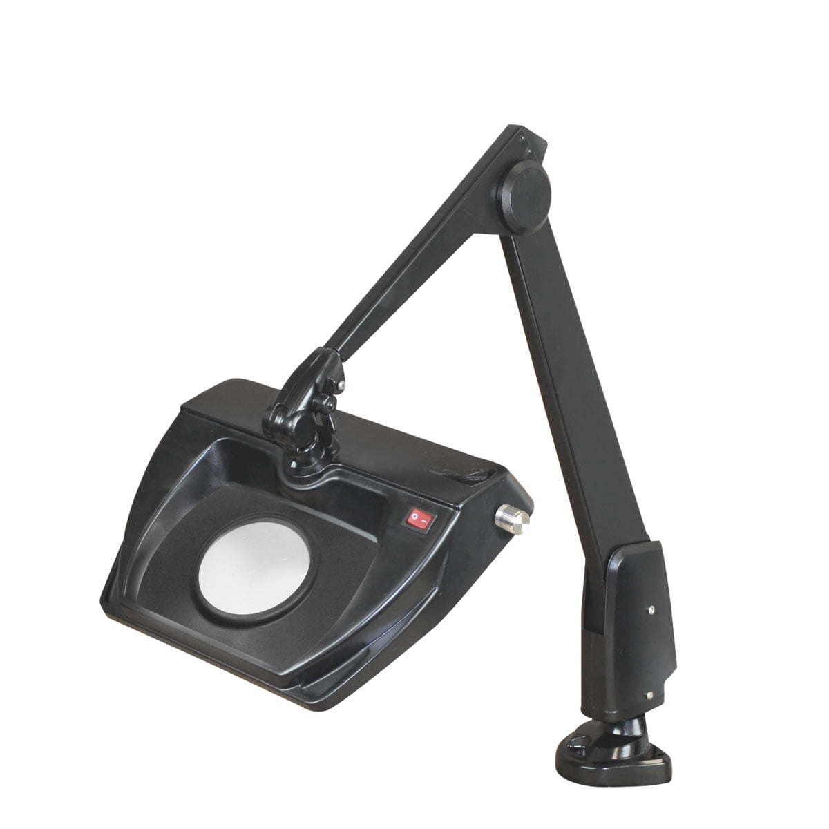 Dazor Stretchview 28-Inch Clamp Base LED Magnifier- 16D 5x- Black ...