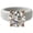 A-Grey, variant on Silicone Wedding Ring for Women 2.75CT Round Cut Solitaire Engagement Ring 5A CZ Hypoallergenic Pink Stackable Rubber Wedding Band Size 7