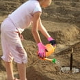 thumbnail image 6 of EvridWear Children Kids Gardening Latex Painting Work Gloves, S (5-7yr), Pink, 6 of 11