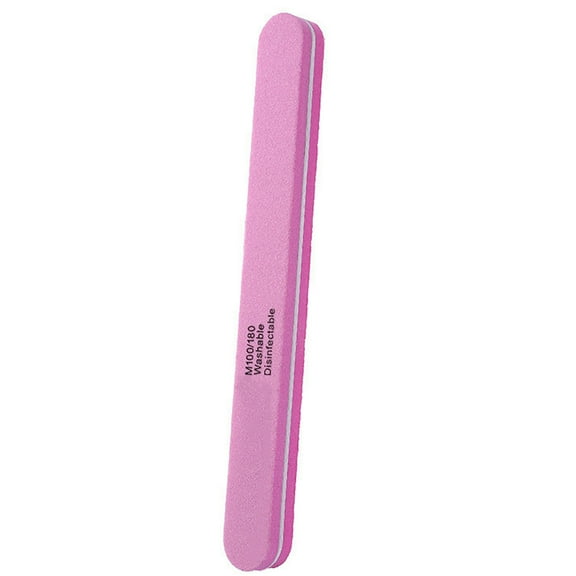 UDIYO Nail File High Durability Wear Resistant Reusable Washable Bright Color Remove Nail Glue Sponge Nail File Fingernail Toenail Polishing Tool Nail Supplies