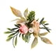 thumbnail image 4 of Juego de 16 Servilleteros de Rosas Dobles, Servilleteros de Flores Rosas con Bayas y Hojas , Servilleteros Hechos una Mano, 4 of 4
