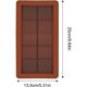 thumbnail image 2 of Moldes para chocolate profundo YZhouD de 10 cavidades, paquete de 2 moldes de silicona reutilizables antiadherentes, molde grueso para barra de chocolate rellena, moldes flexibles y fáciles de, 2 of 7