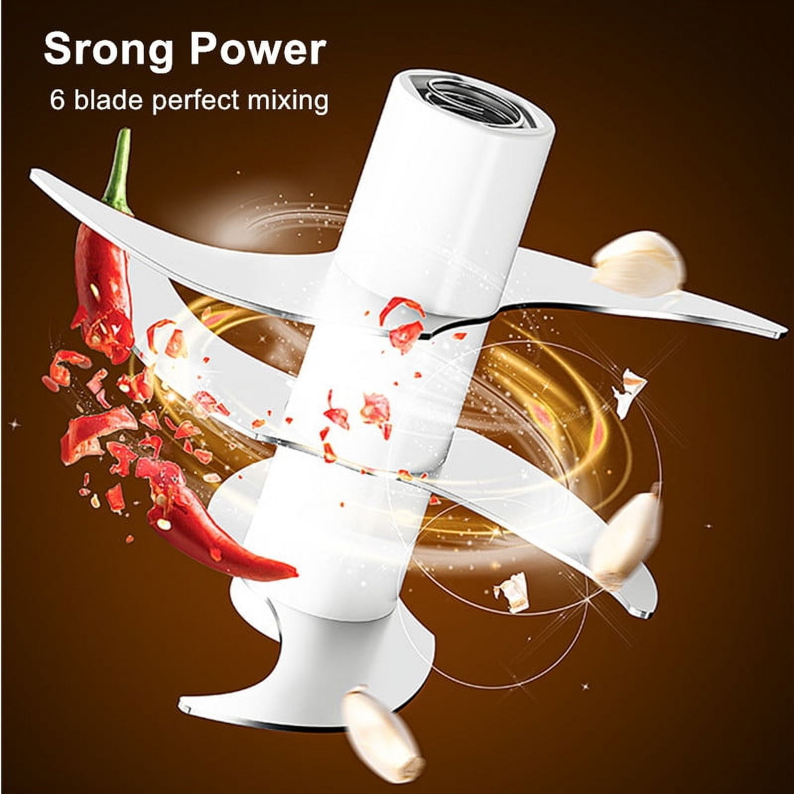 Totoro Hero Electric Garlic Puree Machine Wireless Mini Garlic Press Automatic Stirring And Peeling Machine Kitchen Garlic Puller Garlic