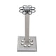 thumbnail image 1 of Soporte para tacos de billar, soporte para tacos de billar con capacidad para 8 tacos, estante de metal, accesorios, soporte de esquina, soporte para Plata, 1 of 8