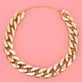 thumbnail image 1 of Collar de cadena de oro para perros ANGGREK collar dorado para mascotas, 1 of 8