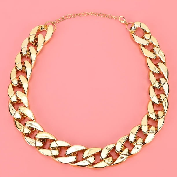Collar de cadena de oro para perros ANGGREK collar dorado para mascotas