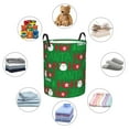 thumbnail image 6 of Goofa Cute Santa Printed Circular Hamper,Laundry Basket with Handles,Storage Baskets Foldable,Large Capacity Laundry Hamper-Medium, 6 of 8