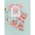 Baby Toddler Girl Clothes Summer 2T 3T 4T 5T Outfits Short Sleeve Top