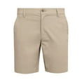 thumbnail image 3 of Chaps Men's & Big Men's Flat Front Flex Oxford Shorts, Sizes 30-42, 8" Inseam, 3 of 6