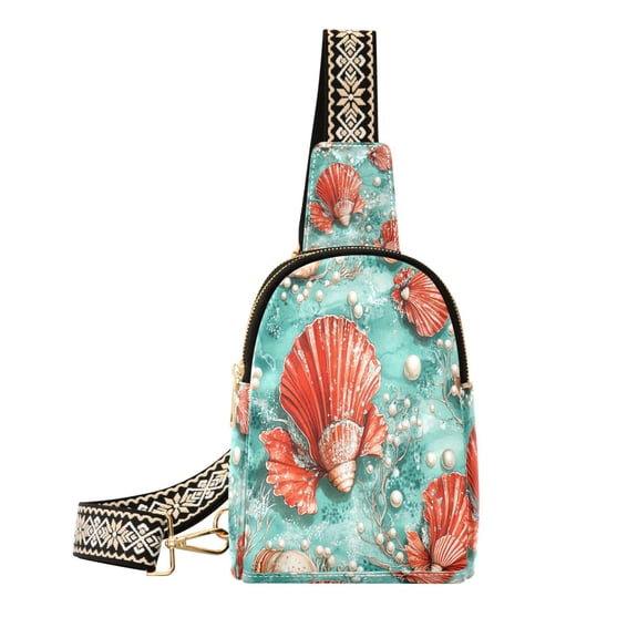 BZSMCE Crossbody Fashion Nautical Dance Printed Waist Packs