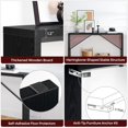 thumbnail image 5 of Console Table, 62.2" Long Sofa Table Behind Couch, Narrow Entryway Table, Farmhouse Dining Table with Angled Metal Frame, Industrial Console Table for Entryway, 5 of 8