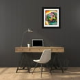 thumbnail image 3 of Dean Russo Collection 26x32 Black Ornate Wood Framed with Double Matting Museum Art Print Titled - Daisy, 3 of 4