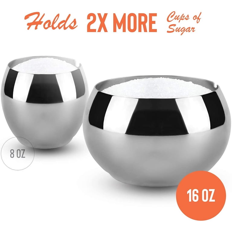 Rirool Large Glass Sugar Bowl with Lid and Spoon photo 8