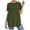 Army Green, variant on Clothes for Pregnant Women Summer Fashion Solid Color Short Sleeve Casual Maternity Shirts Pregnancy Clothes