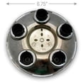 thumbnail image 2 of Centercaps Pontiac Grand Am 2002-2005 Center Cap Fits 5 Spoke 16" Wheel, 2 of 2