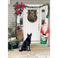 thumbnail image 5 of Christmas Believe Front Door Sign Funny Wreaths Hanging Wooden Plaque Decoration Round Rustic Wood Farmhouse Porch Decor for Home Front Door Decor, 11 x 11 Inch, 5 of 5