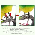 thumbnail image 6 of Staron under $5! Battery Operated Talking Parrot, Voice-Activated Simulation Bird Toy, Moving Pet Toy with Sound Control for Home Decor, 6 of 7