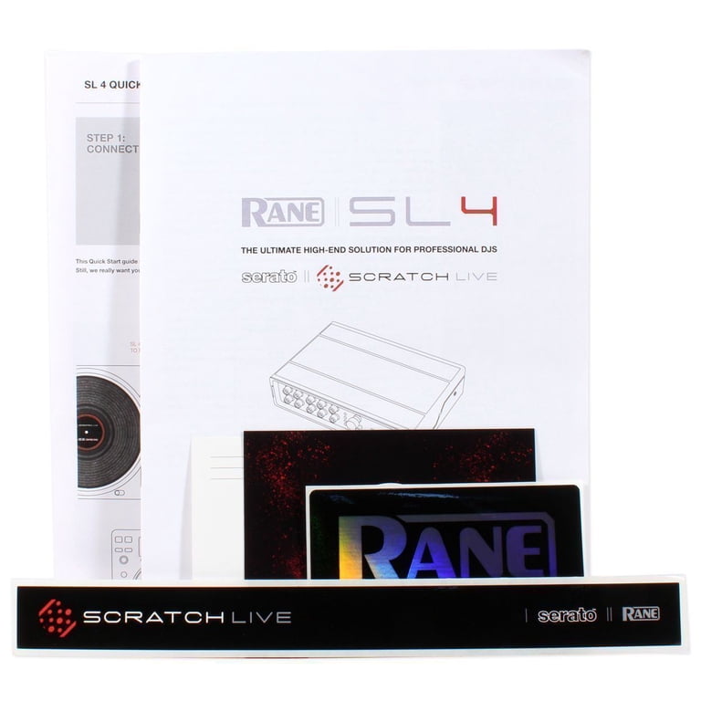 RANE SL4 Interface for Serato Scratch Live - Walmart.com RANE SL4 Interface for Serato Scratch Live - Walmart.com