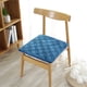 thumbnail image 5 of Cojín de asiento para silla | Almohadilla antideslizante suave y gruesa para silla de oficina, taburete, banco, silla de ruedas | Spandex de poliéster lavable transpirable | 15.75"x15.75" | Uso en, 5 of 6