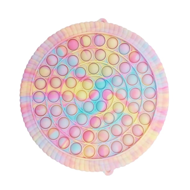 Juguete Sensorial De Burbujas De Empuje, Bolso De Hombro De Juguete Para Aliviar El Estrés De Silicona Con Correa De Hombro Extraíble Para Niños Y Adultos Cateissary AP006415-01