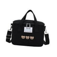 thumbnail image 3 of Bolsas colgantes para mamá, bandolera, organizador de cochecito, bolsa de hombro, bolsa de almuerzo portátil impermeable para juguetes, aperitivos de Negro Hugo carrito de almuerzo, 3 of 7