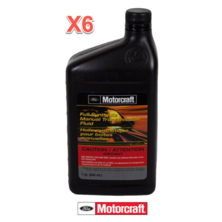 6 Quart Full Synthetic Manual Transmission Fluid OEM FORD Motorcraft MPN #XTM5QS