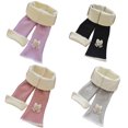 thumbnail image 2 of Liyamei Girls Lined Flared Leggings with Slim Fit for Winter Cold Weather Size 2-8 Years, 2 of 2